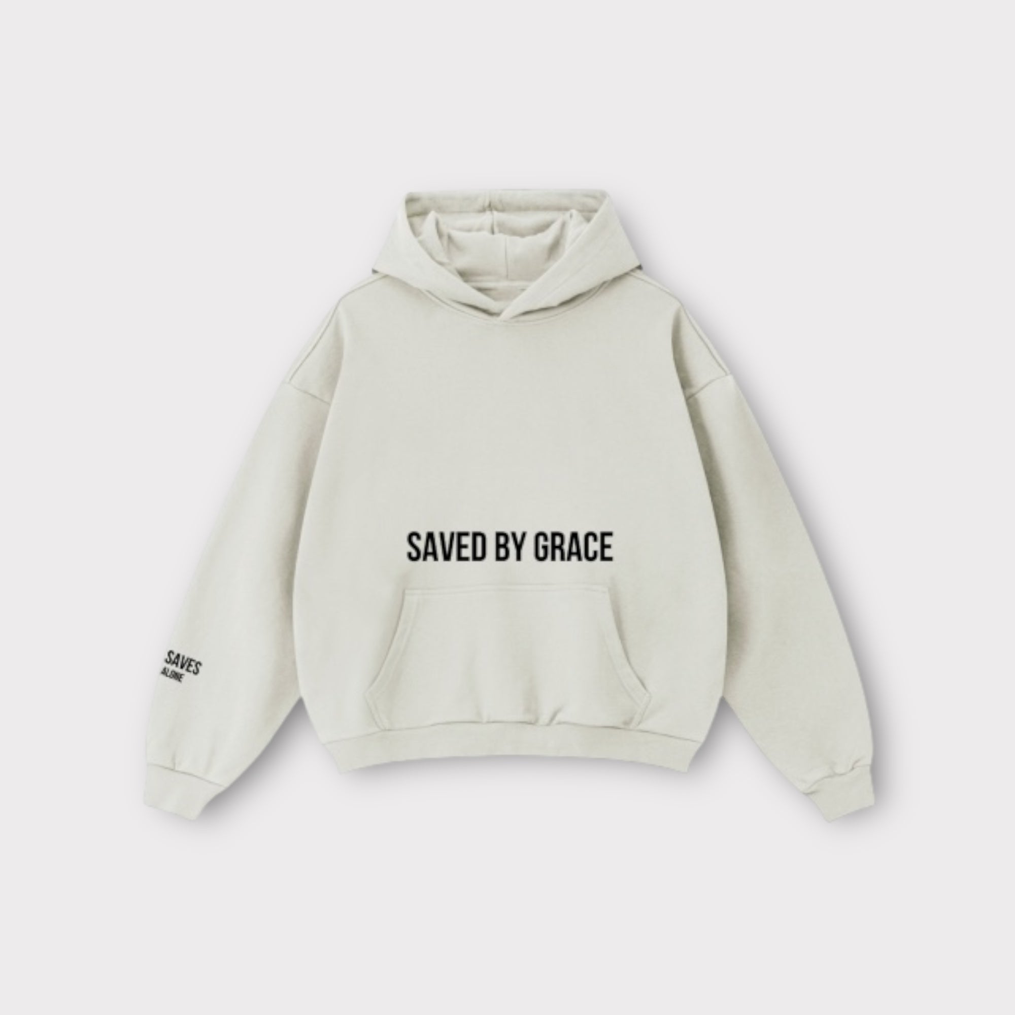 SAVED BY GRACE HOODIE | OFF-WHITE