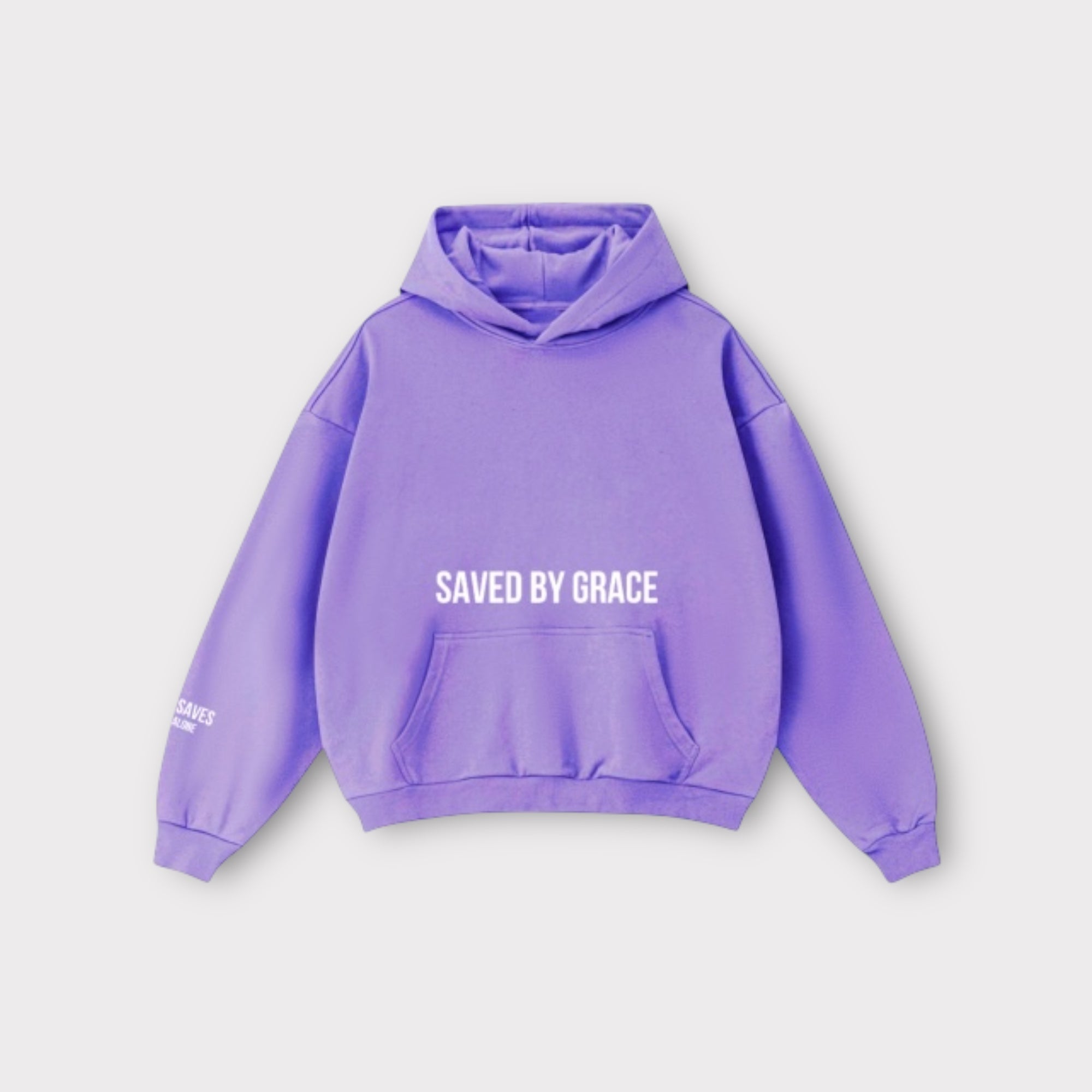 SAVED BY GRACE HOODIE | PURPLE