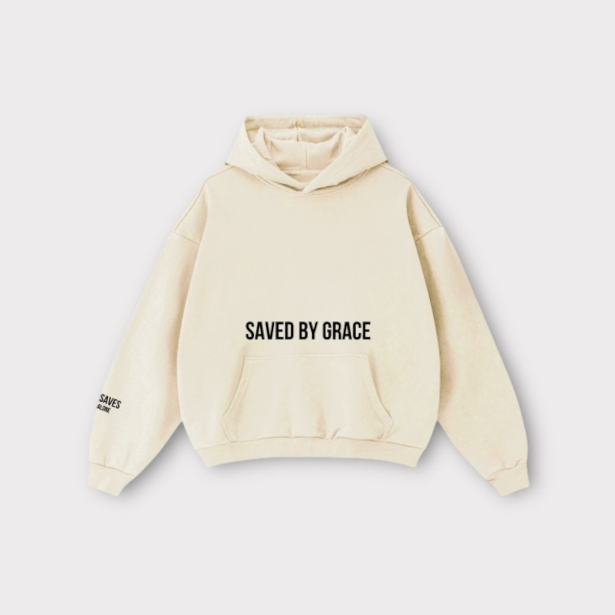 SAVED BY GRACE HOODIE | APRICOT