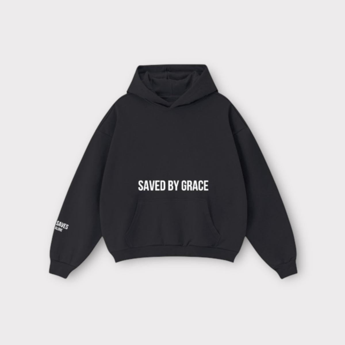 SAVED BY GRACE HOODIE | BLACK